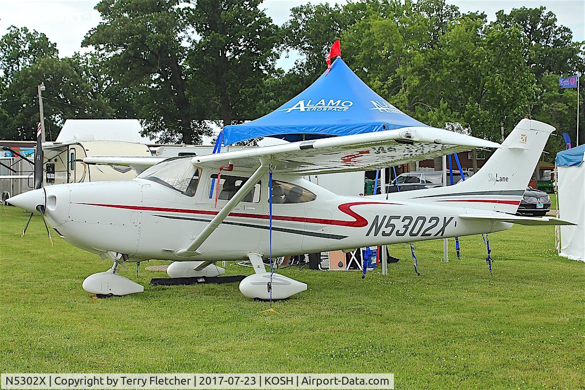 N5302X, 2003 Cessna 182T Skylane C/N 18281175, At 2017 EAA AirVenture at Oshkosh