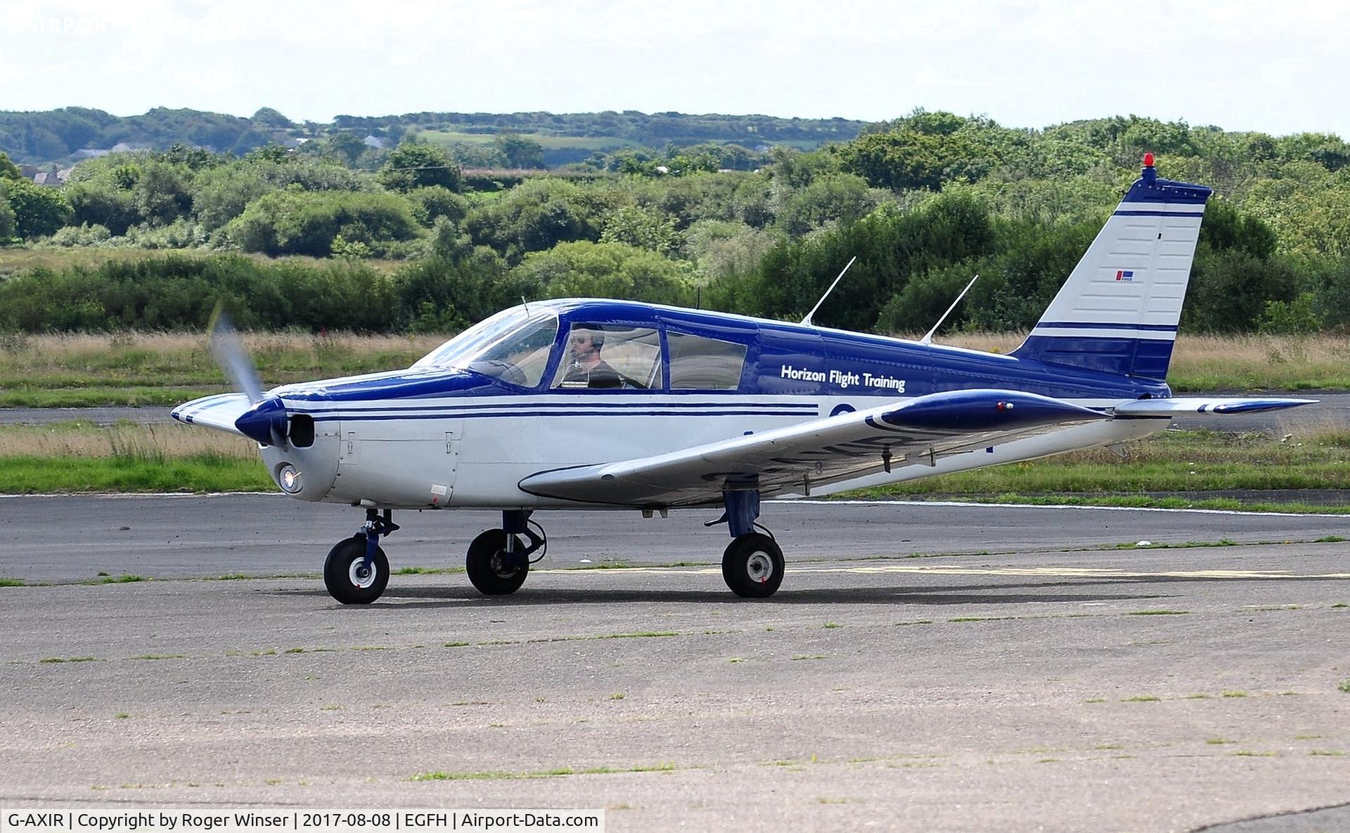 G-AXIR, 1969 Piper PA-28-140 Cherokee C/N 28-25795, Visiting Cherokee operated by Horizon Flight Training.