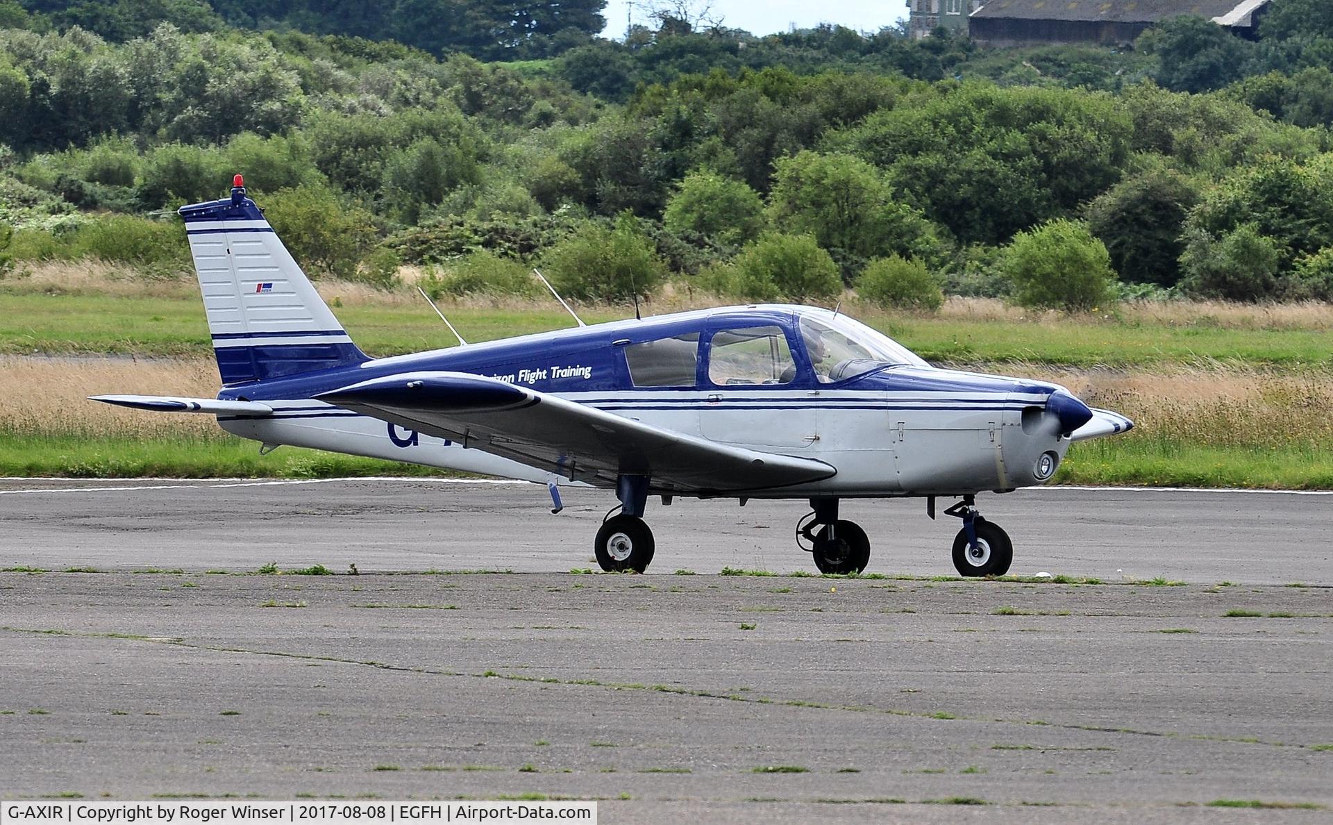 G-AXIR, 1969 Piper PA-28-140 Cherokee C/N 28-25795, Visiting Cherokee operated by Horizon Flight Training.