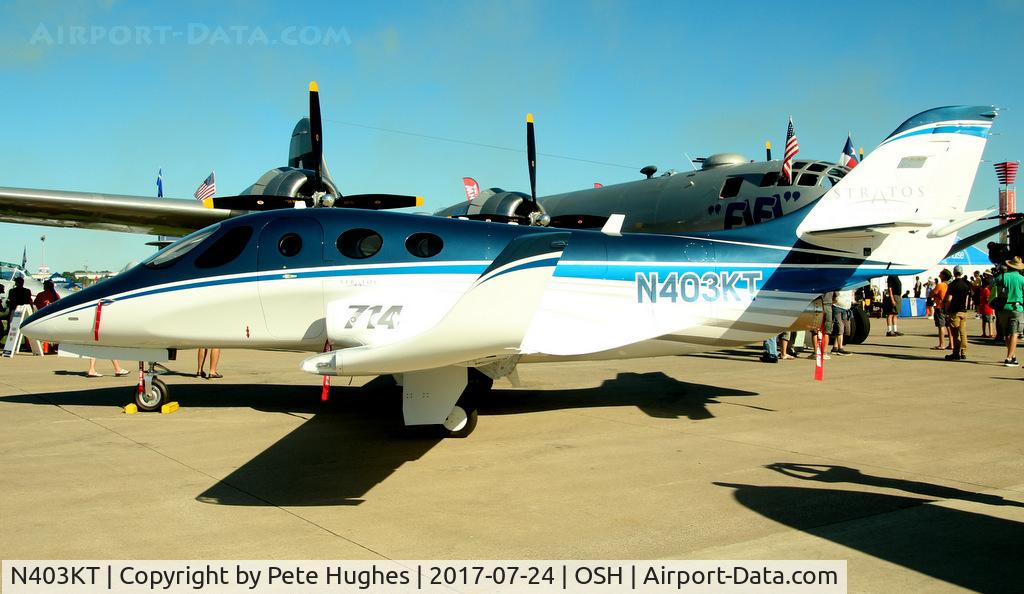 N403KT, 2016 Stratos 714 C/N S714-100, N403KT Stratos at Oshkosh