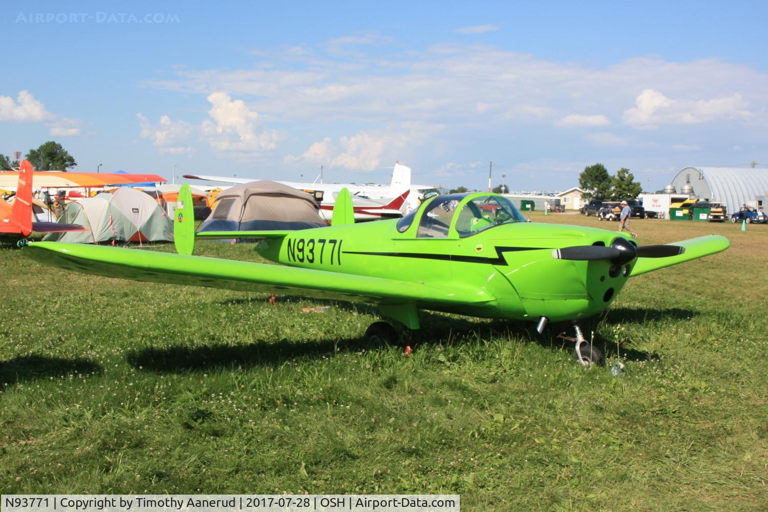 N93771, 1946 Erco 415C Ercoupe C/N 1094, 1946 Engineering & Research 415-C, c/n: 1094