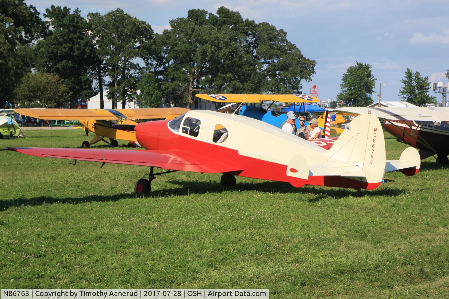 N86763, 1946 Bellanca 14-13 Cruisair Senior C/N 1124, 1946 Bellanca 14-13, c/n: 1124
