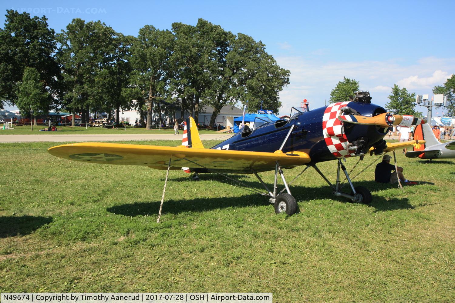 N49674, 1941 Ryan Aeronautical ST3KR C/N 1396, 1941 Ryan Aeronautical ST3KR, c/n: 1396