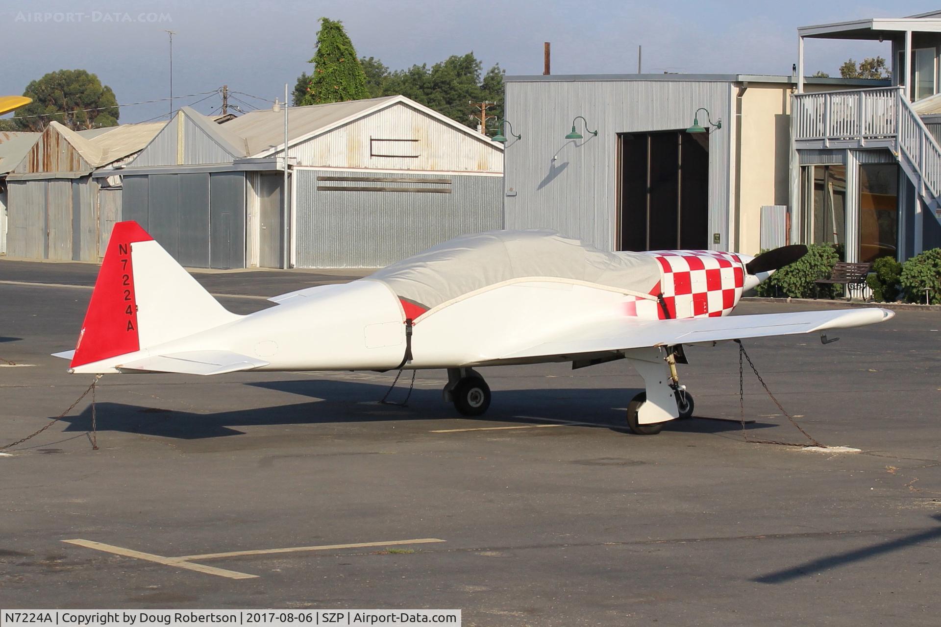 N7224A, 1998 Osprey GP-4 C/N 8, 1998 Baum PEREIRA GP4, Lycoming IO-360-A1A 200 Hp, 240 mph cruise, retractable tri-gear, Experimental class. Osprey name formed for Pereira's amphibian experimental designs.