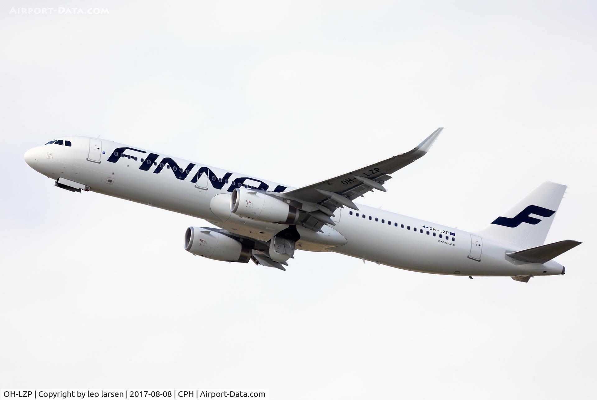 OH-LZP, 2017 Airbus A321-231 C/N 7661, Copenhagen 8.8.2017