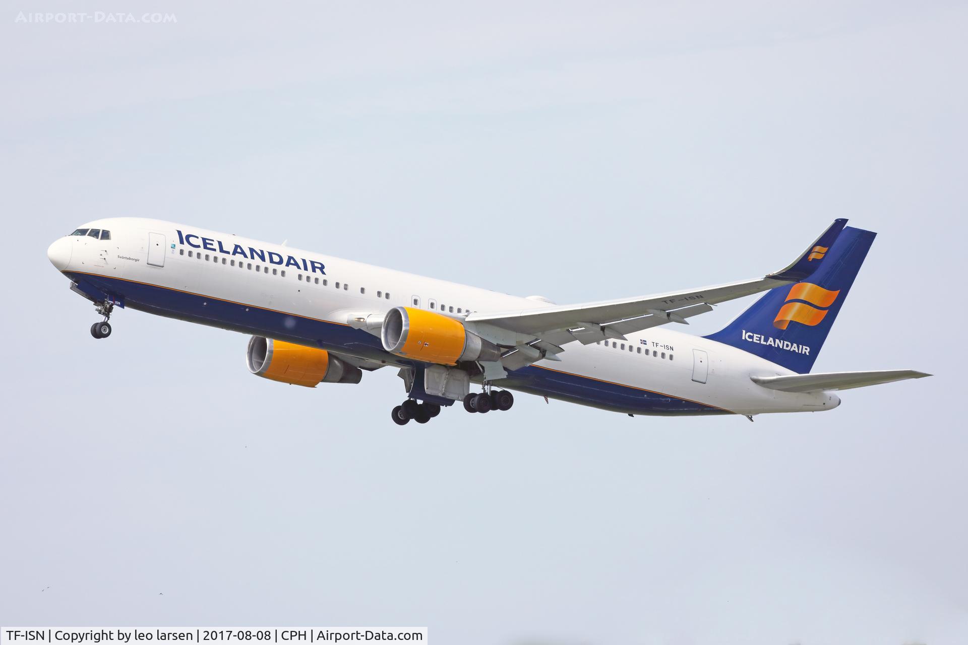 TF-ISN, 2000 Boeing 767-319 C/N 30586, Copenhagen 8.8.2017