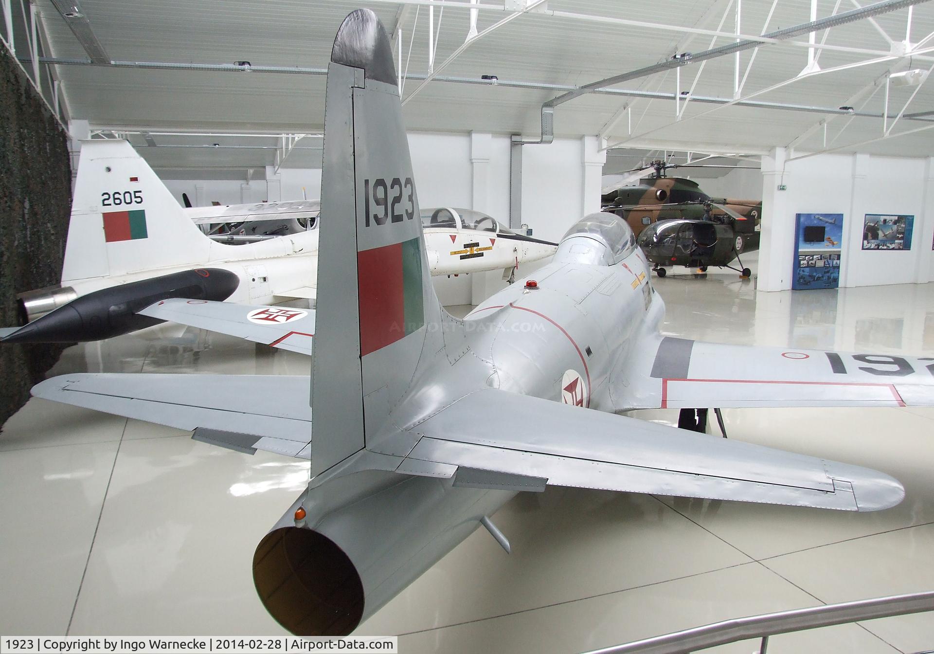 1923, 1957 Lockheed T-33A Shooting Star C/N 580-1189, Lockheed T-33A at the Museu do Ar, Sintra