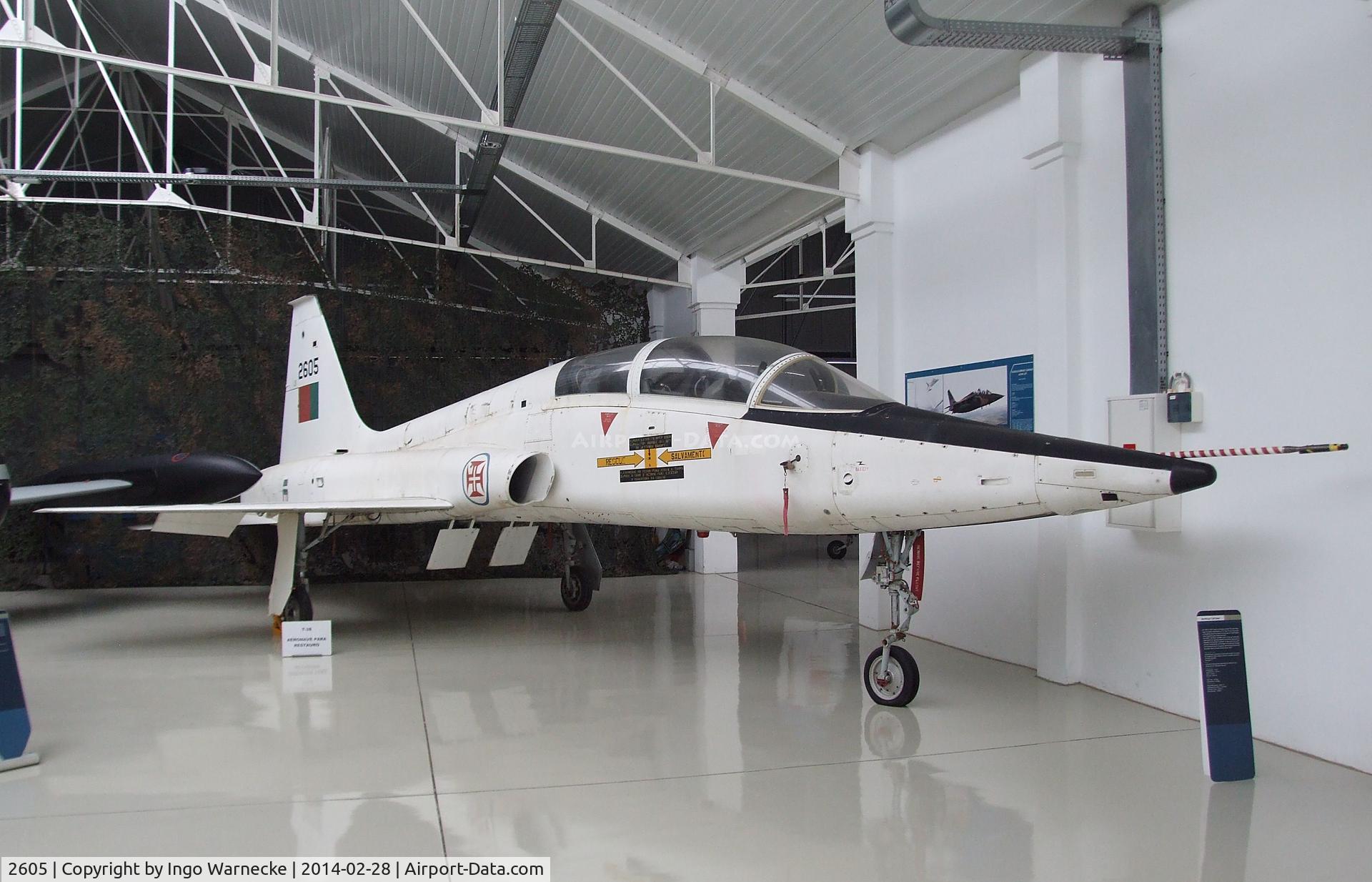 2605, 1961 Northrop T-38A Talon C/N N.5263, Northrop T-38A Talon at the Museu do Ar, Sintra