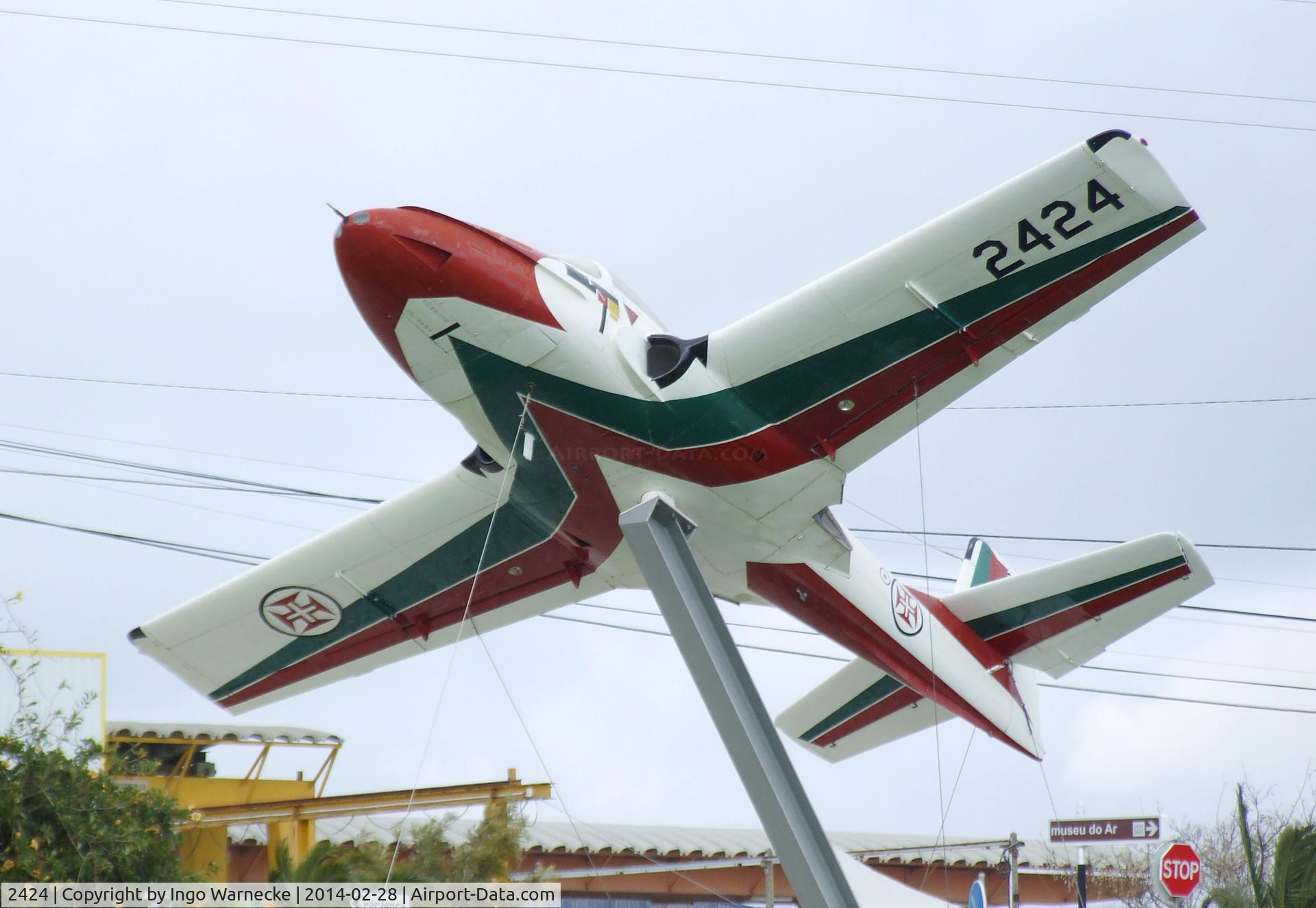 2424, 1962 Cessna T-37C Tweety Bird C/N 40749, Cessna T-37C at the Museu do Ar, Sintra
