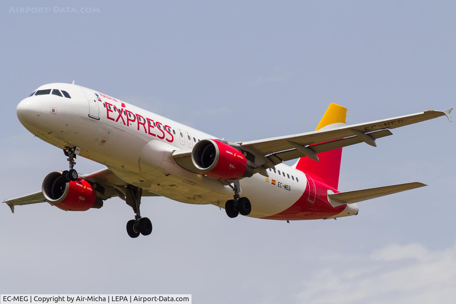 EC-MEG, 2001 Airbus A320-214 C/N 1439, Iberia Express