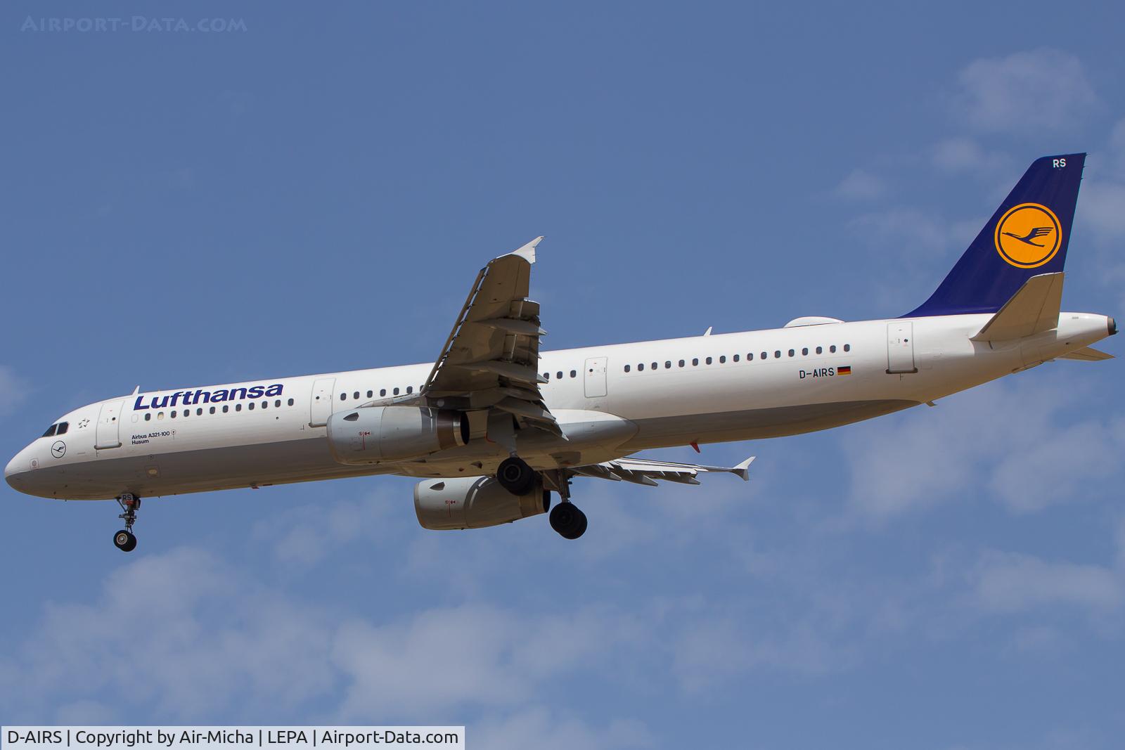 D-AIRS, 1996 Airbus A321-131 C/N 0595, Lufthansa