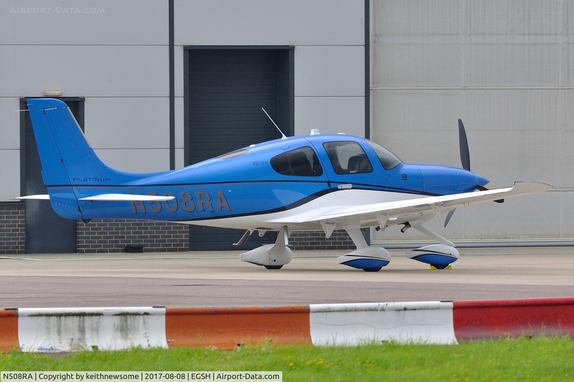 N508RA, 2017 Cirrus SR22 GTS C/N 4458, Return Visitor.