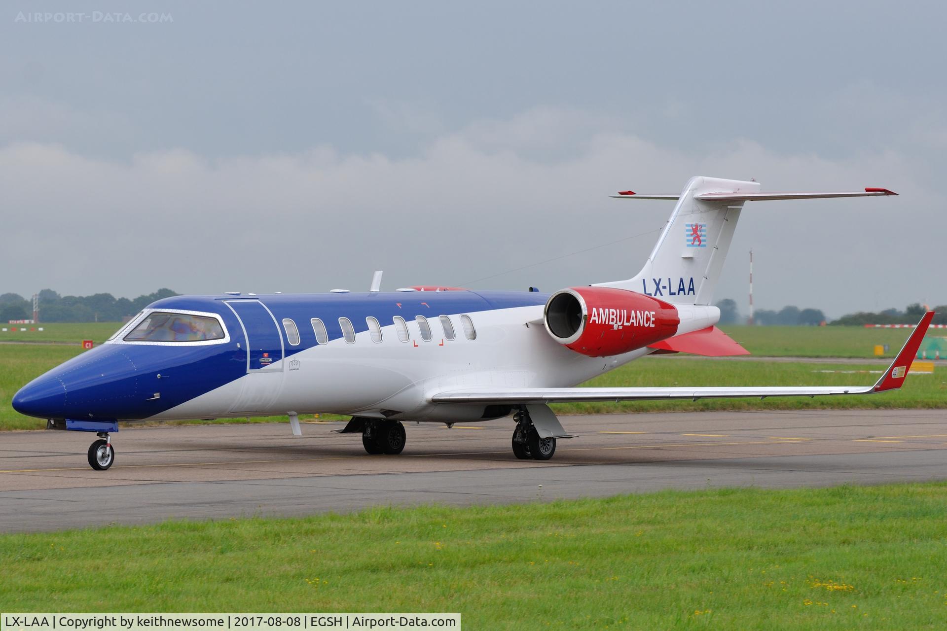 LX-LAA, 2006 Learjet 45 C/N 45-308, Return Visitor.