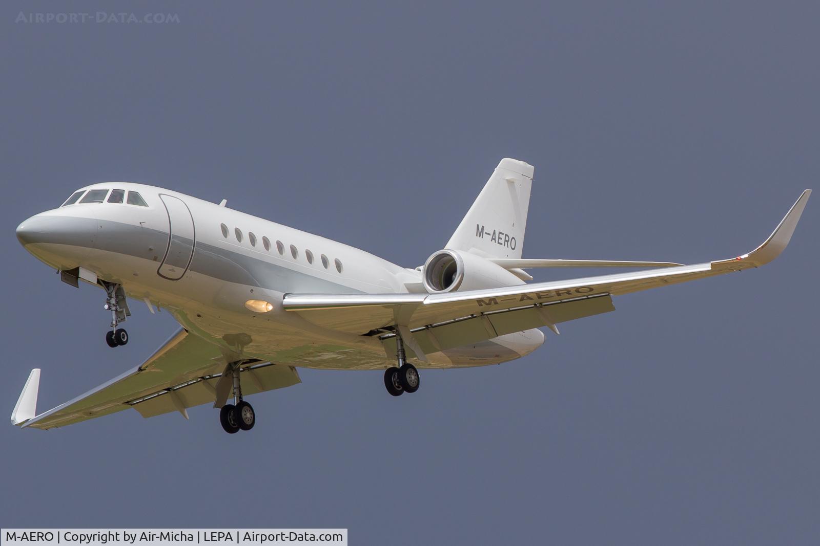 M-AERO, 2015 Dassault Falcon 2000LX C/N 297, Private