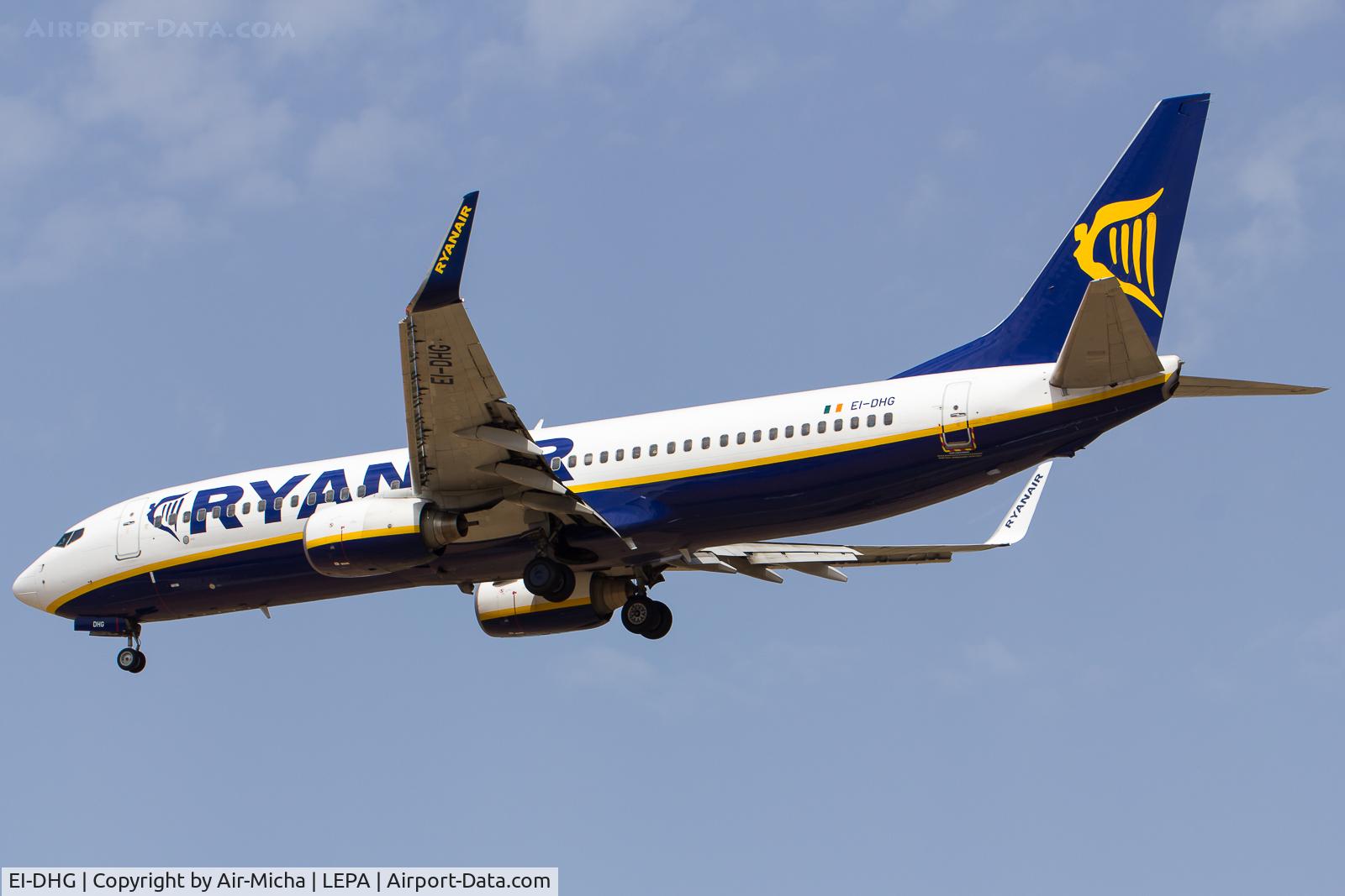 EI-DHG, 2005 Boeing 737-8AS C/N 33576, Ryanair