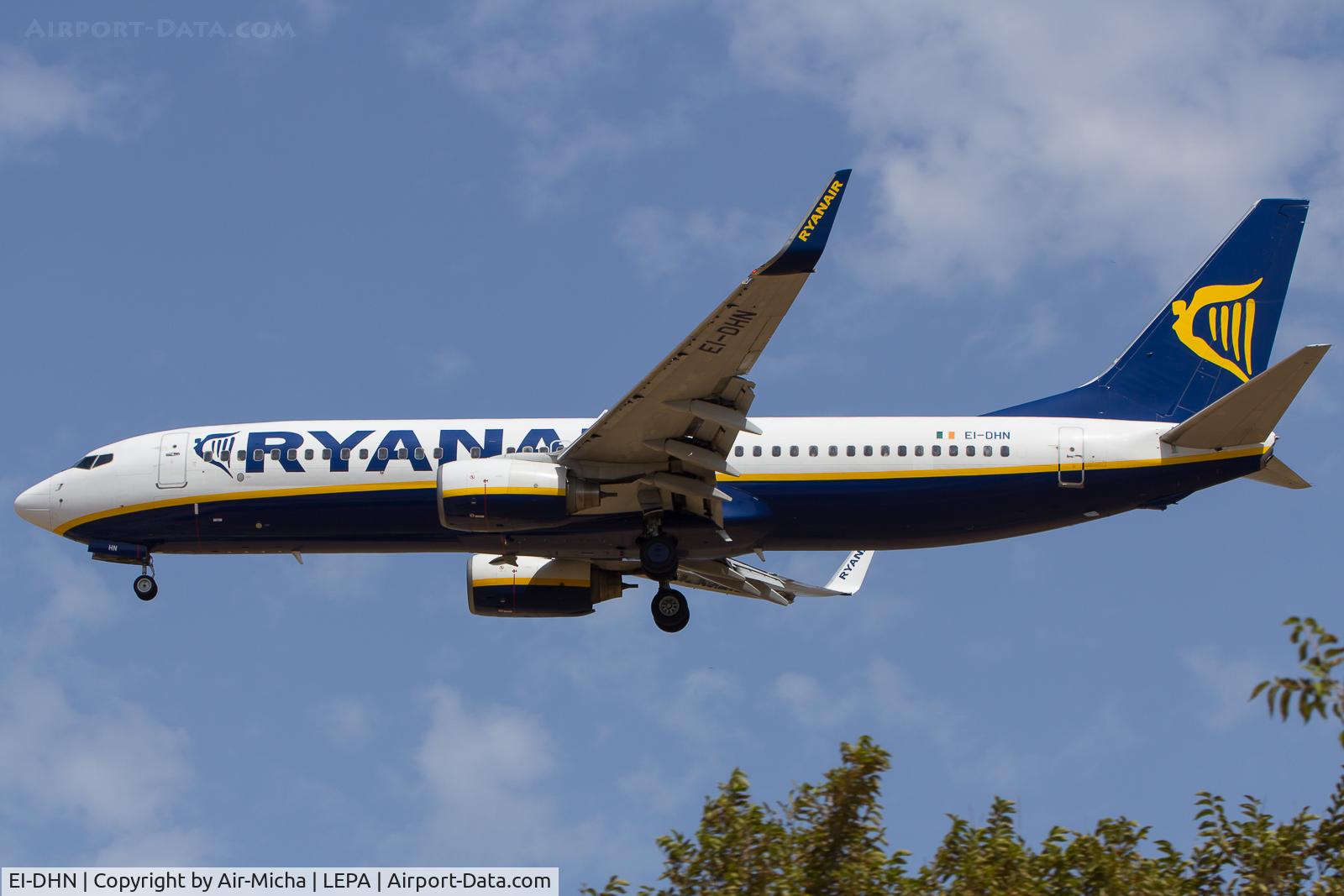 EI-DHN, 2005 Boeing 737-8AS C/N 33577, Ryanair