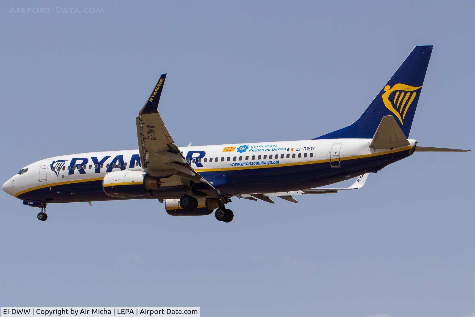 EI-DWW, 2008 Boeing 737-8AS C/N 33629, Ryanair