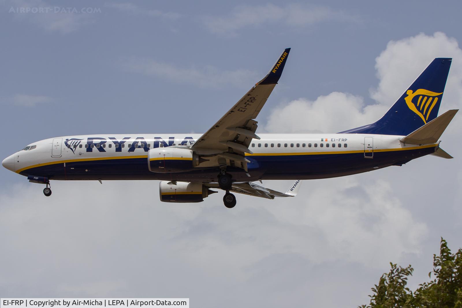 EI-FRP, 2016 Boeing 737-8AS C/N 62692, Ryanair