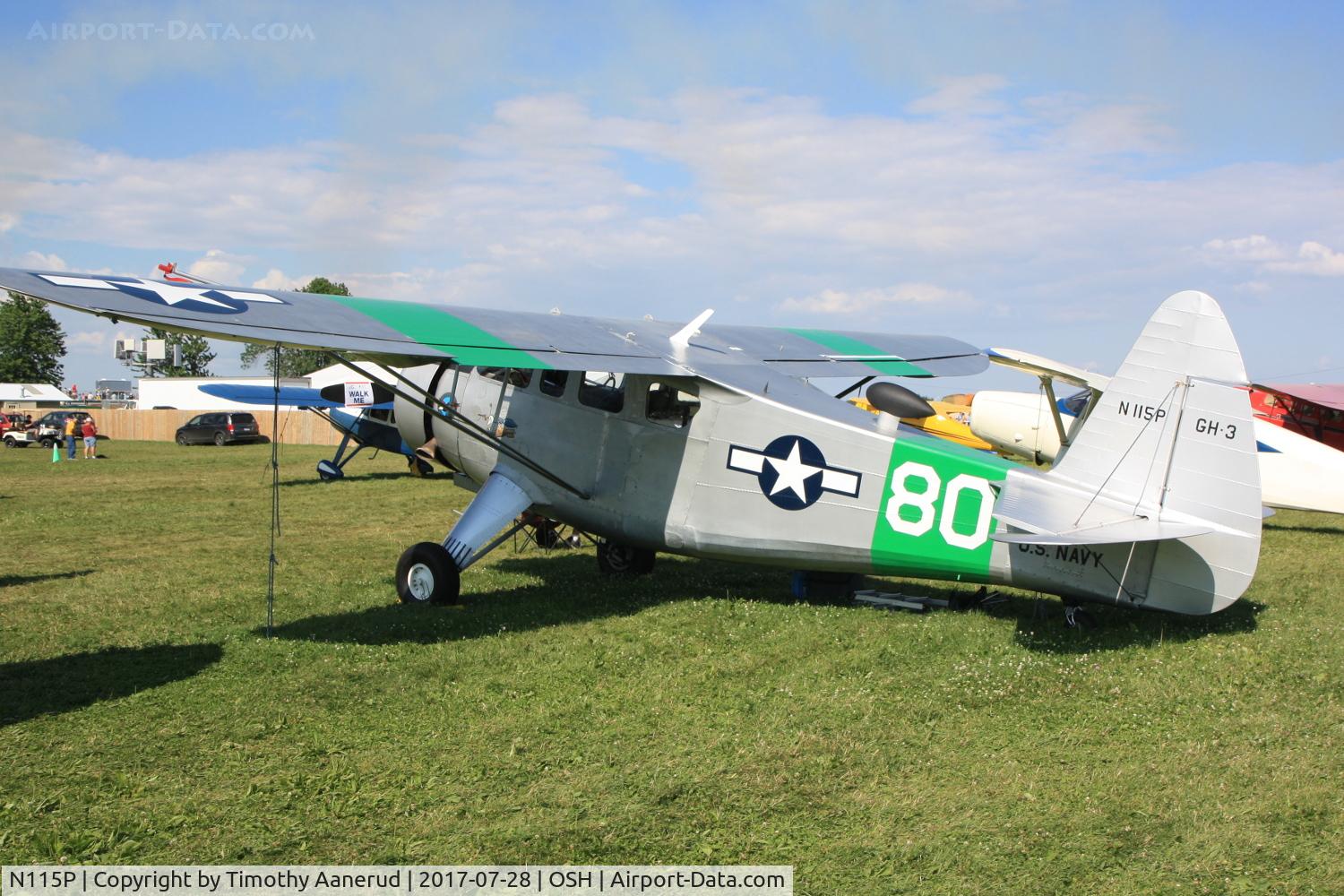 N115P, 1944 Howard Aircraft DGA-15P C/N 926, 1944 Howard Aircraft DGA-15P, c/n: 926