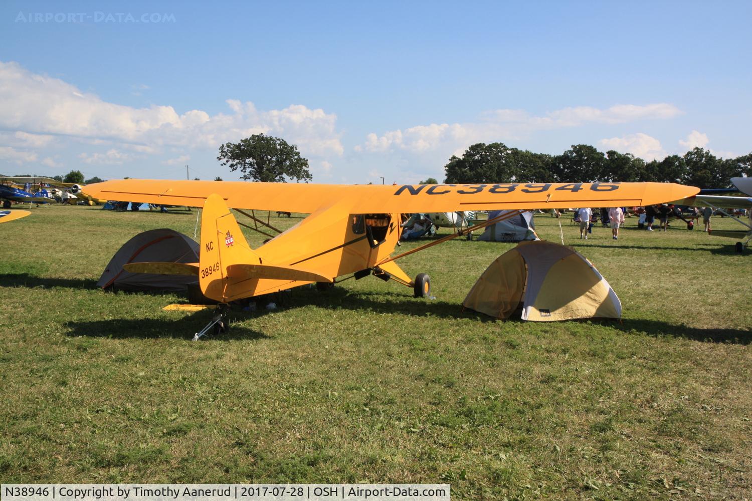 N38946, 1942 Piper J3C-65 Cub Cub C/N 8277, 1942 Piper J3C-65, c/n: 8277