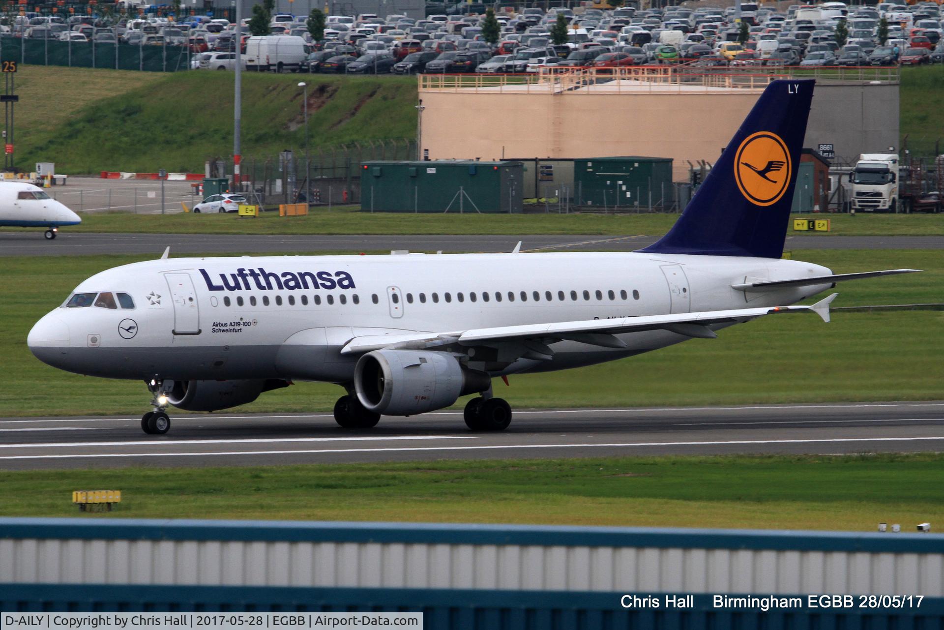 D-AILY, 1998 Airbus A319-114 C/N 875, Lufthansa
