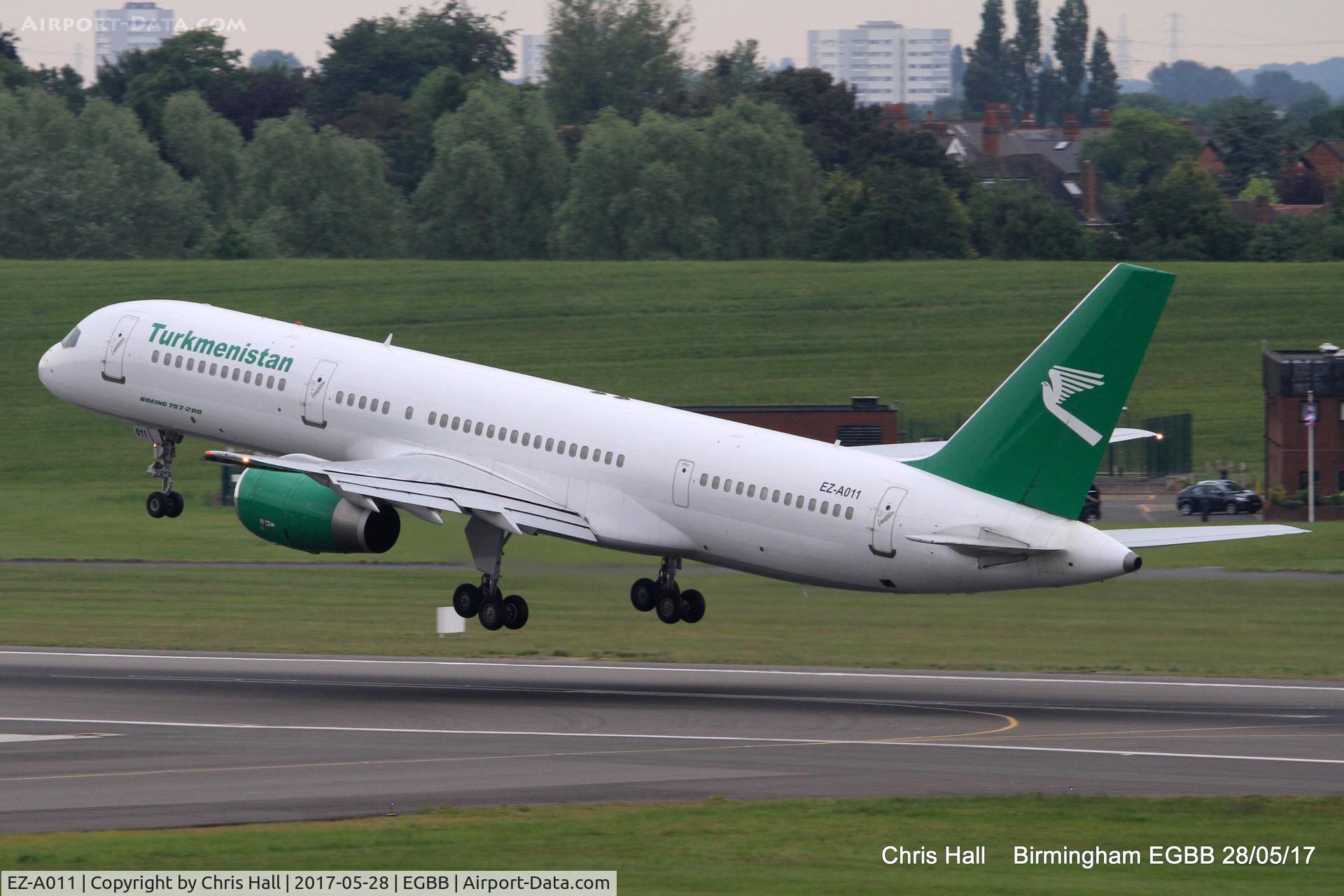EZ-A011, 1996 Boeing 757-22K C/N 28336, Turkmenistan Airlines