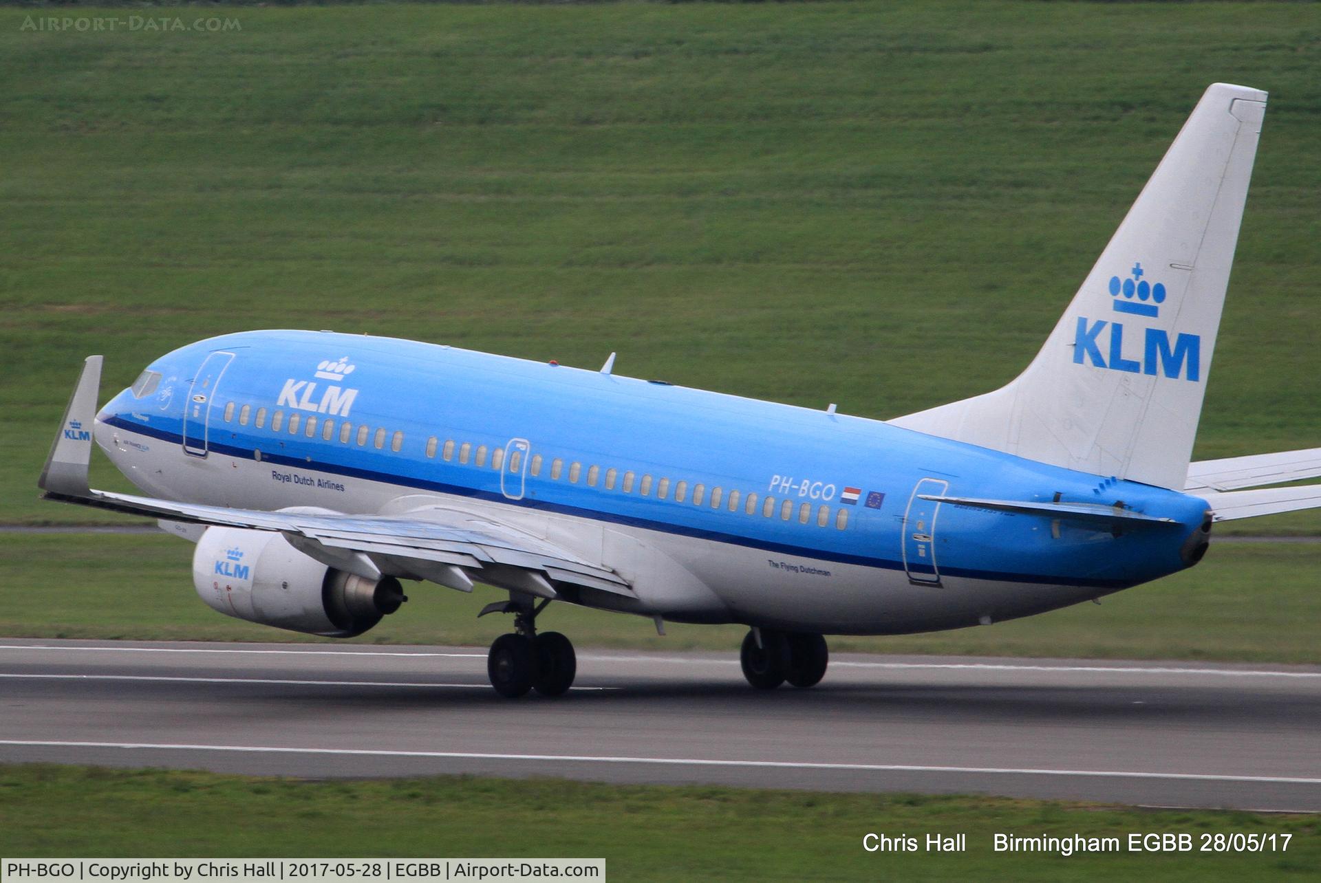 PH-BGO, 2011 Boeing 737-7K2 C/N 38126, KLM Royal Dutch Airlines