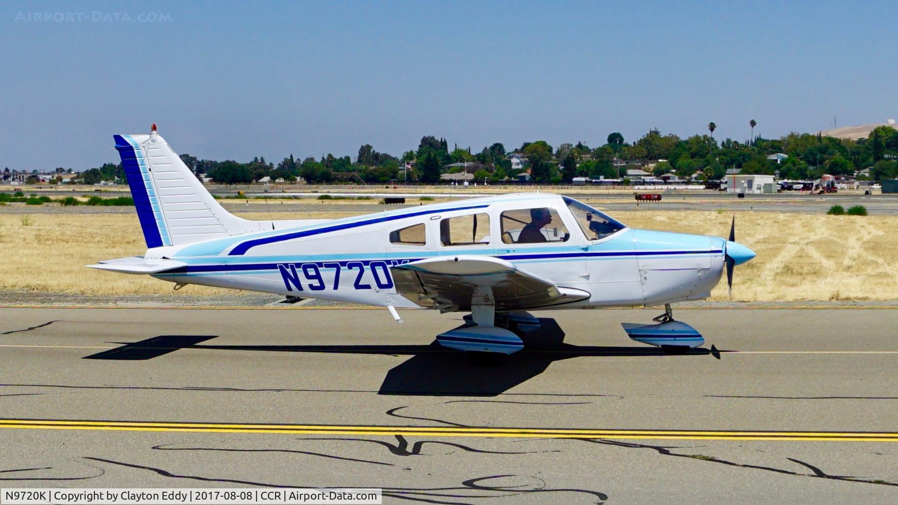 N9720K, 1976 Piper PA-28-151 Cherokee C/N 28-7615233, Buchanan Airport Concord California. 2017.
