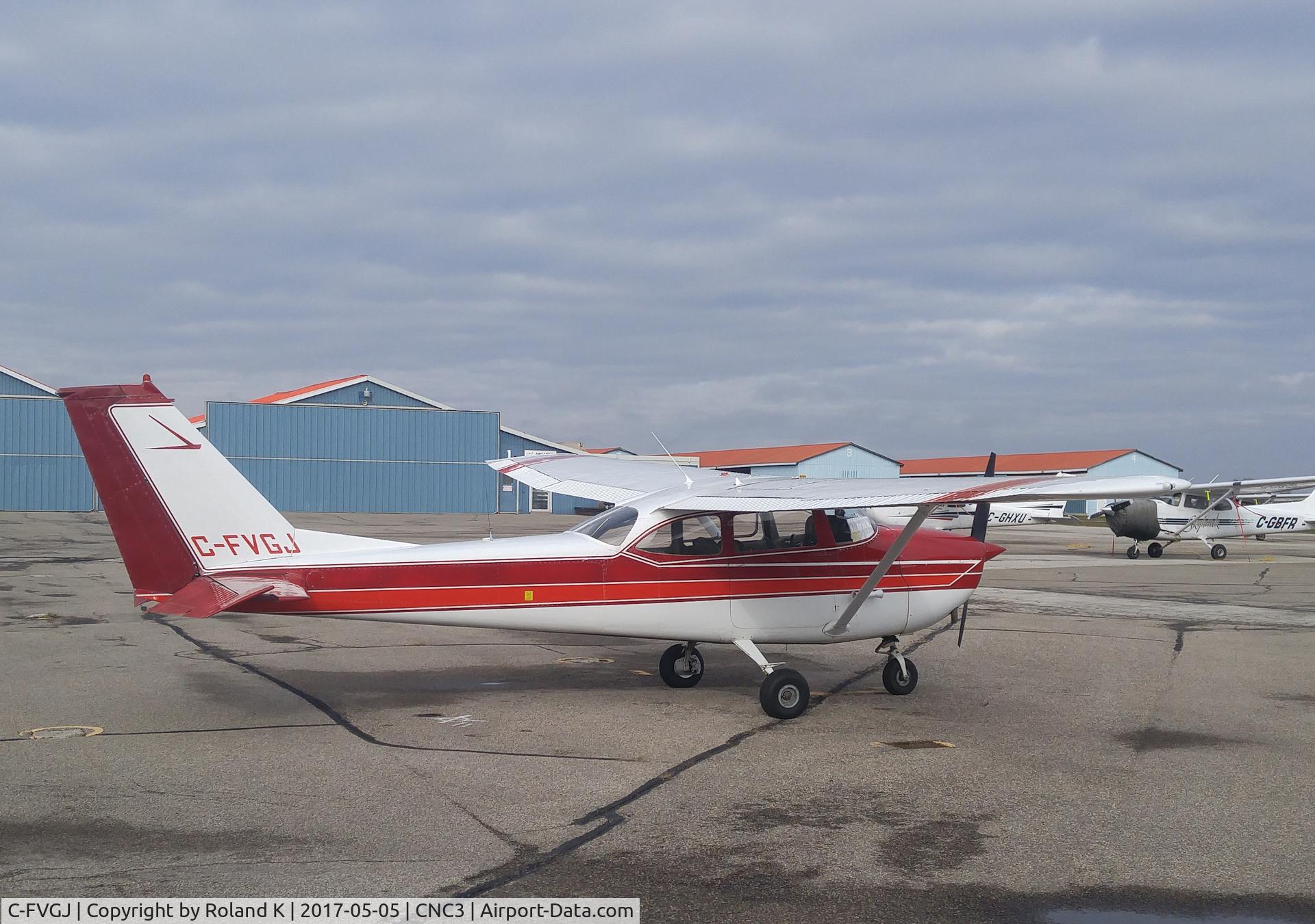 C-FVGJ, 1966 Cessna 172H C/N 17255685, Photo taken at cnc3 Brampton ontario.