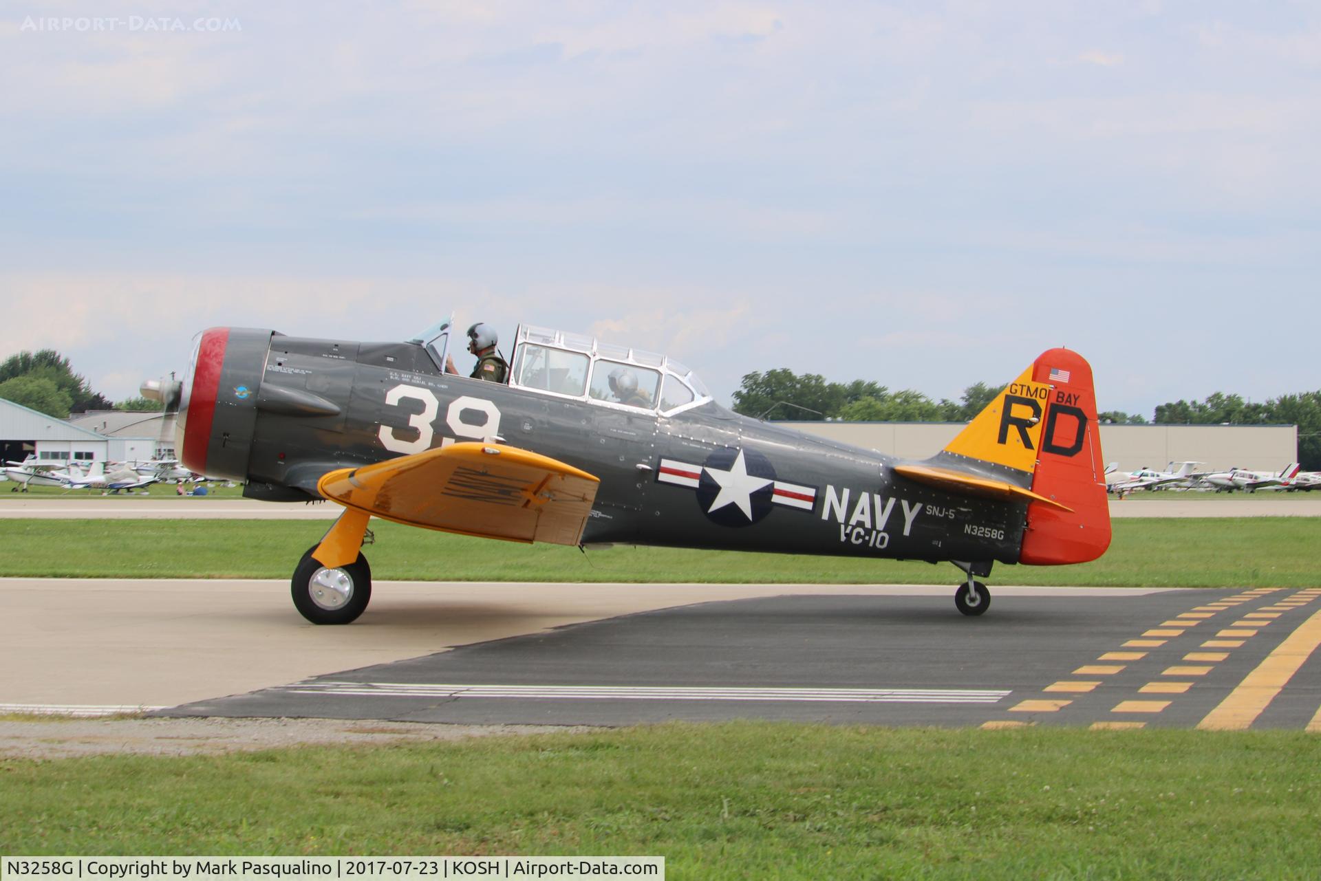 N3258G, North American AT-6D Texan C/N 43839, North American AT-6D