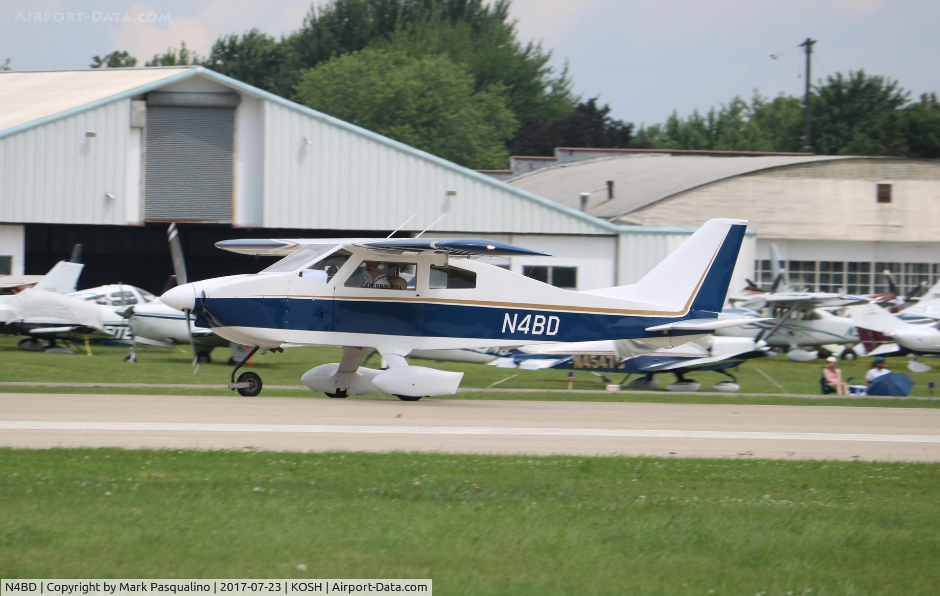 N4BD, 1975 Bede BD-4 C/N 800, Bede BD-4