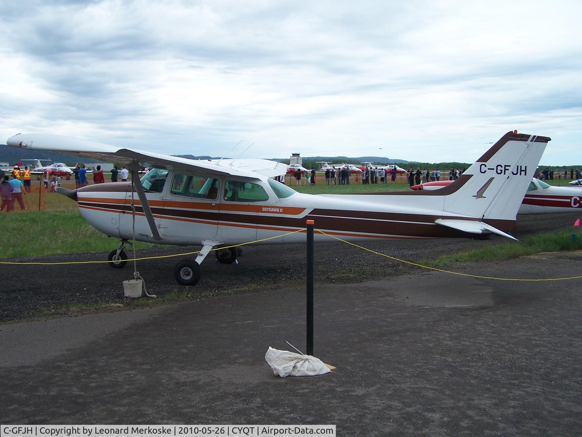 C-GFJH, 1980 Cessna 172N C/N 17273766, At Confederation College ACE airshow in 2010