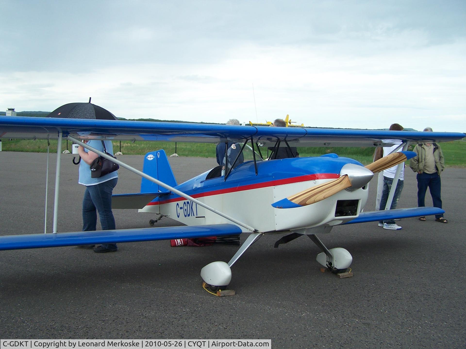 C-GDKT, 1998 Acrolite 1B C/N AC104, At ACE airshow Confederation College 2010
