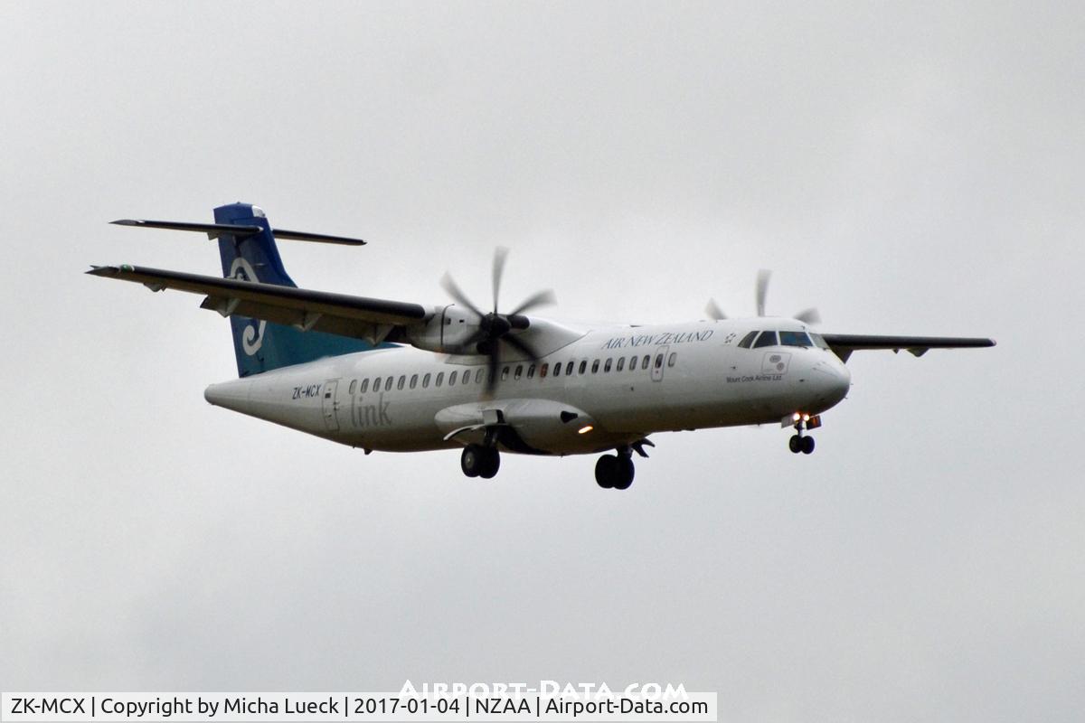 ZK-MCX, 2002 ATR 72-212A C/N 687, At Auckland