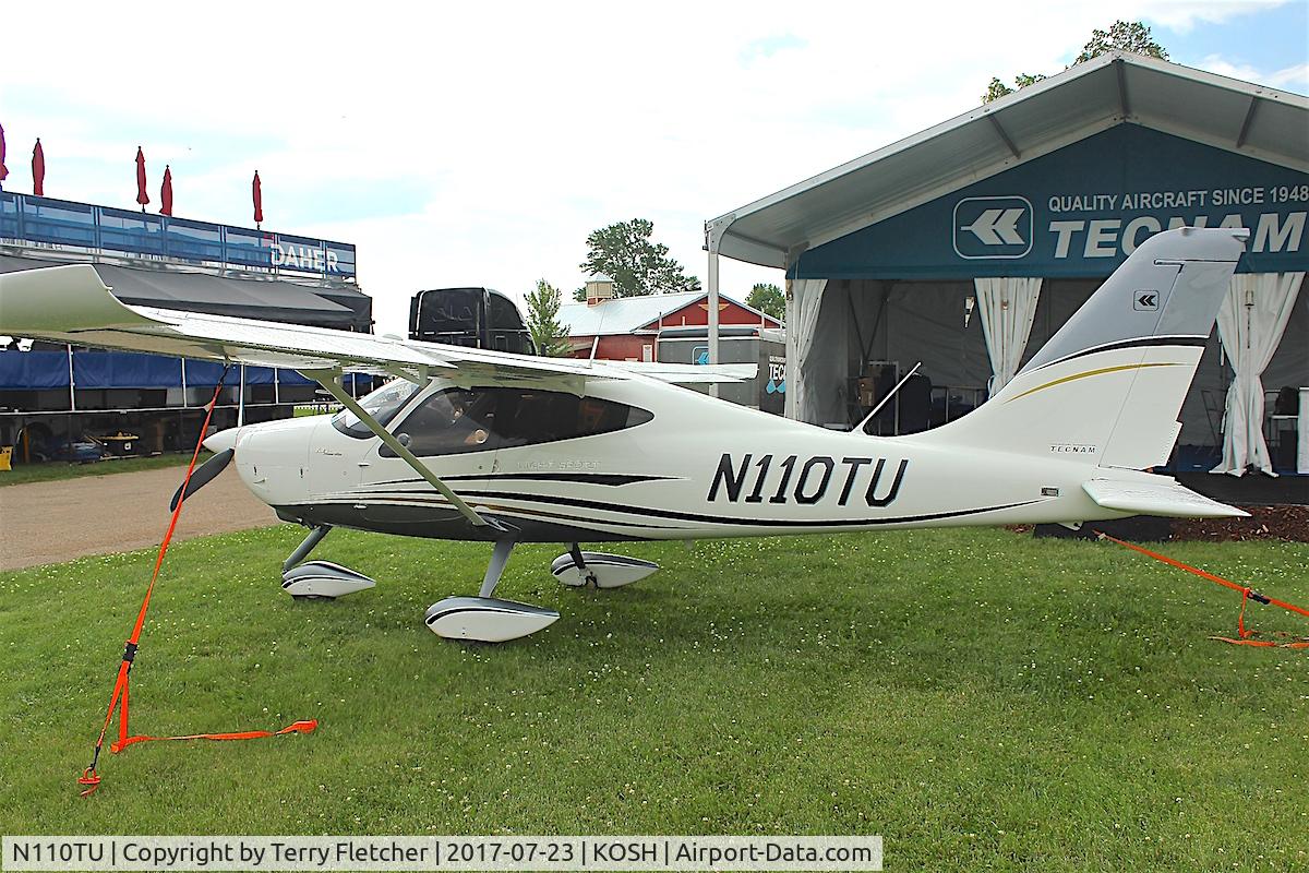 N110TU, 2015 Tecnam P-2008 C/N 110, Displayed at the 2017 EAA Airventure at Oshkosh