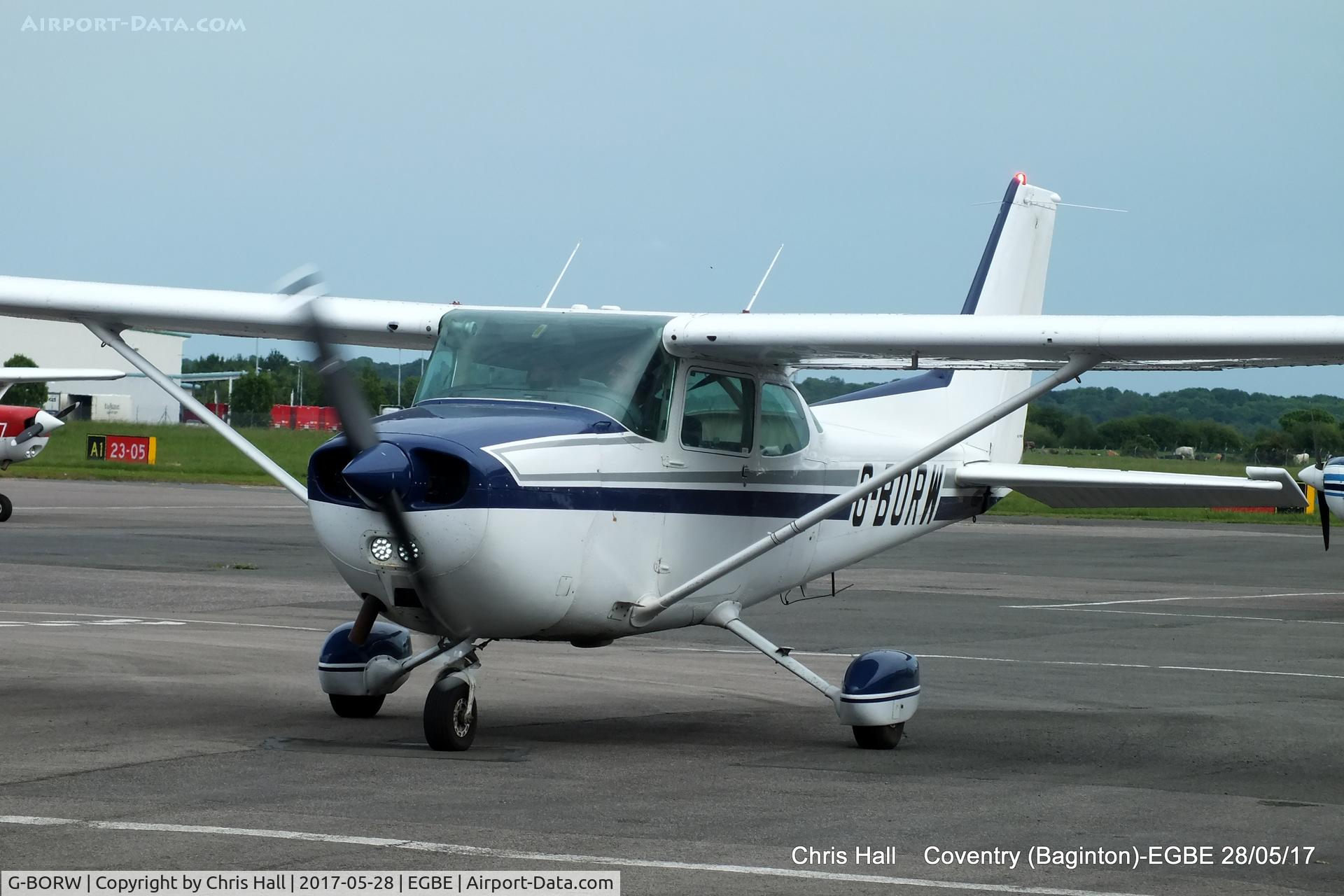 G-BORW, 1981 Cessna 172P C/N 172-74301, at Coventry