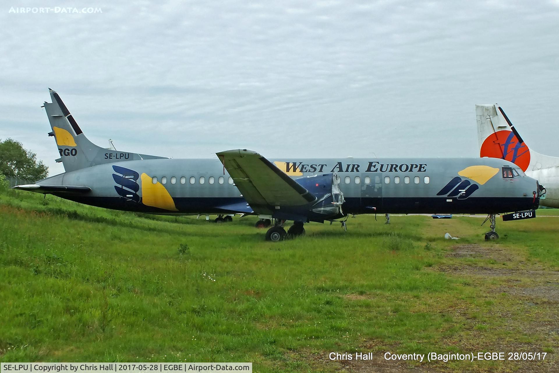 SE-LPU, 1993 British Aerospace ATP C/N 2060, at Coventry