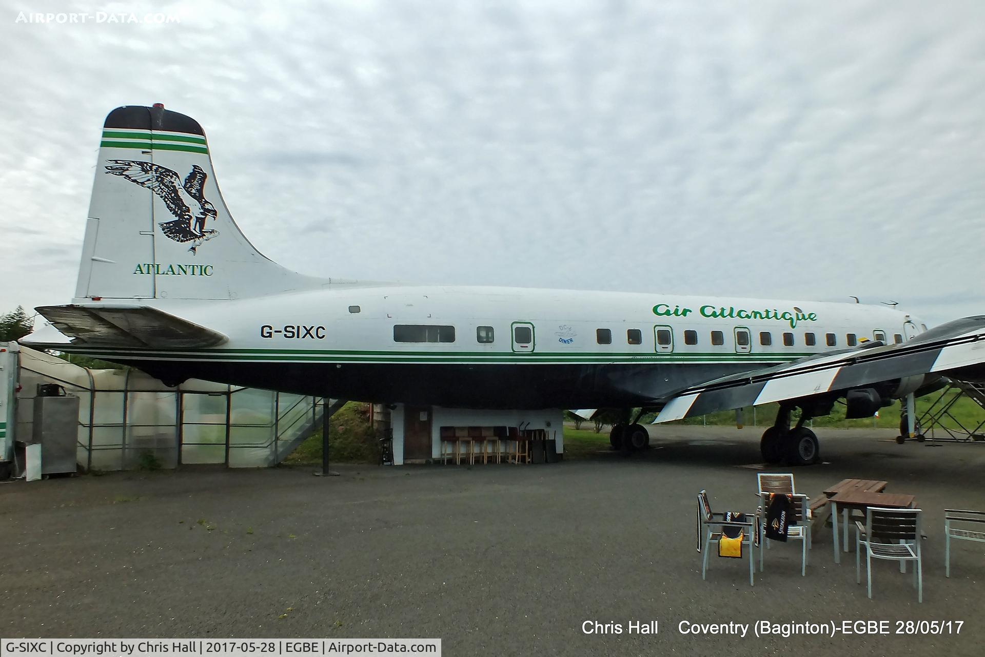 G-SIXC, 1958 Douglas DC-6B C/N 45550, at Coventry