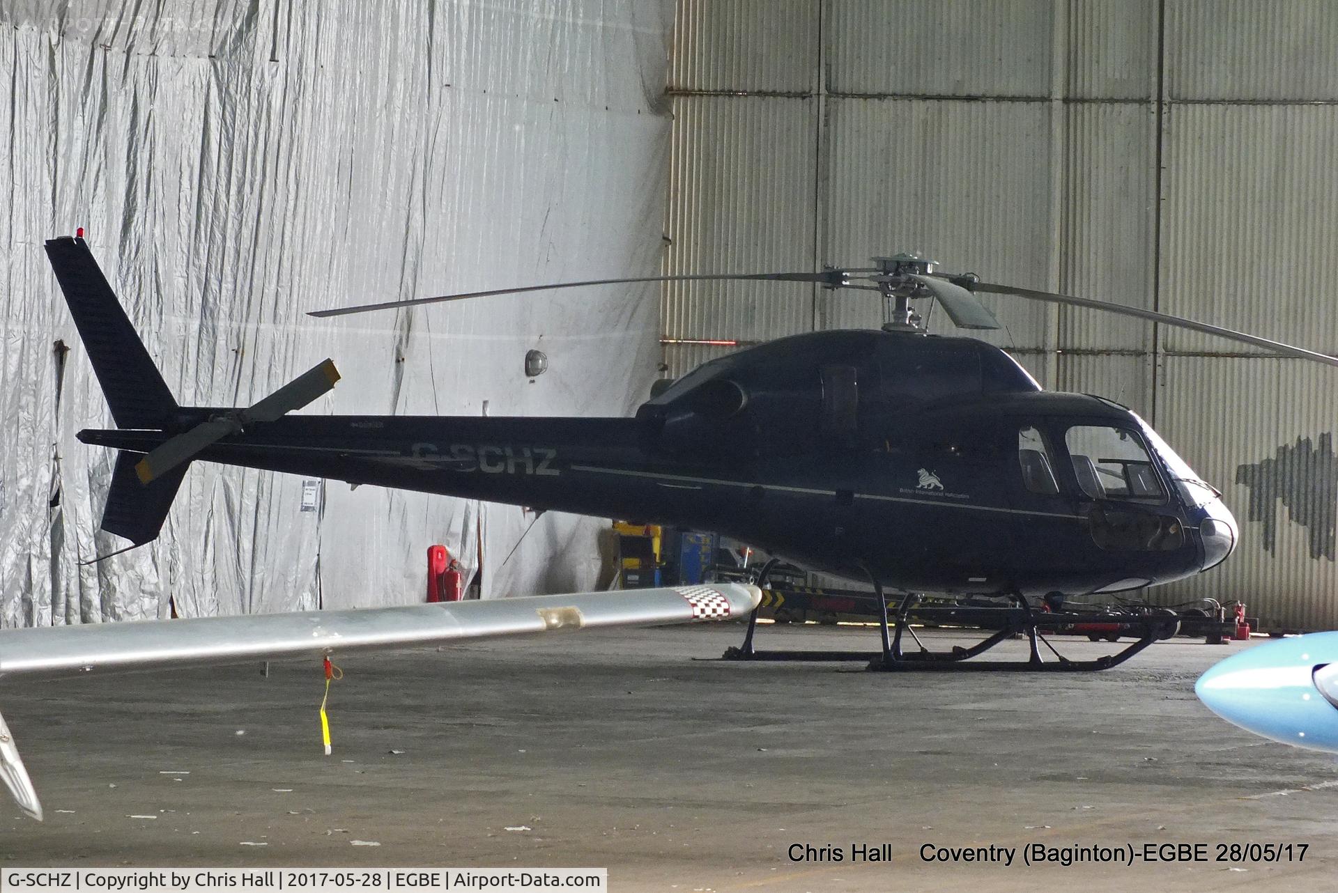 G-SCHZ, 1999 Eurocopter AS-355N Ecureuil 2 C/N 5663, at Coventry