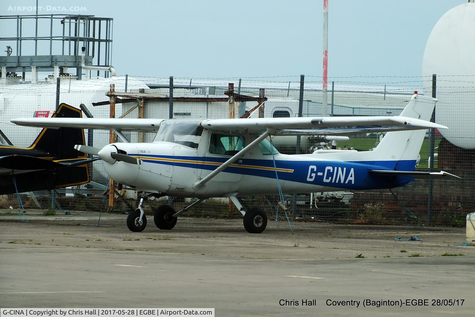 G-CINA, 1984 Cessna 152 C/N 152-85894, at Coventry