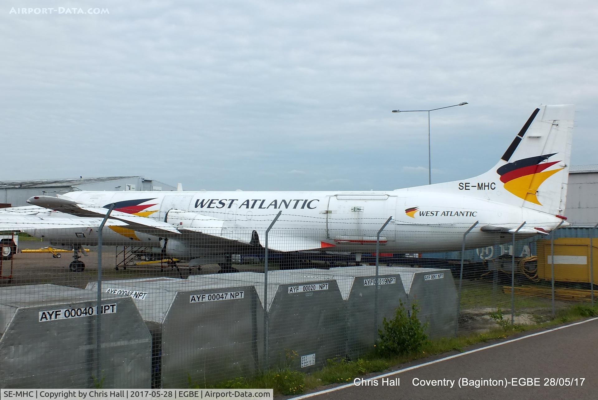 SE-MHC, 1988 British Aerospace ATP C/N 2007, at Coventry
