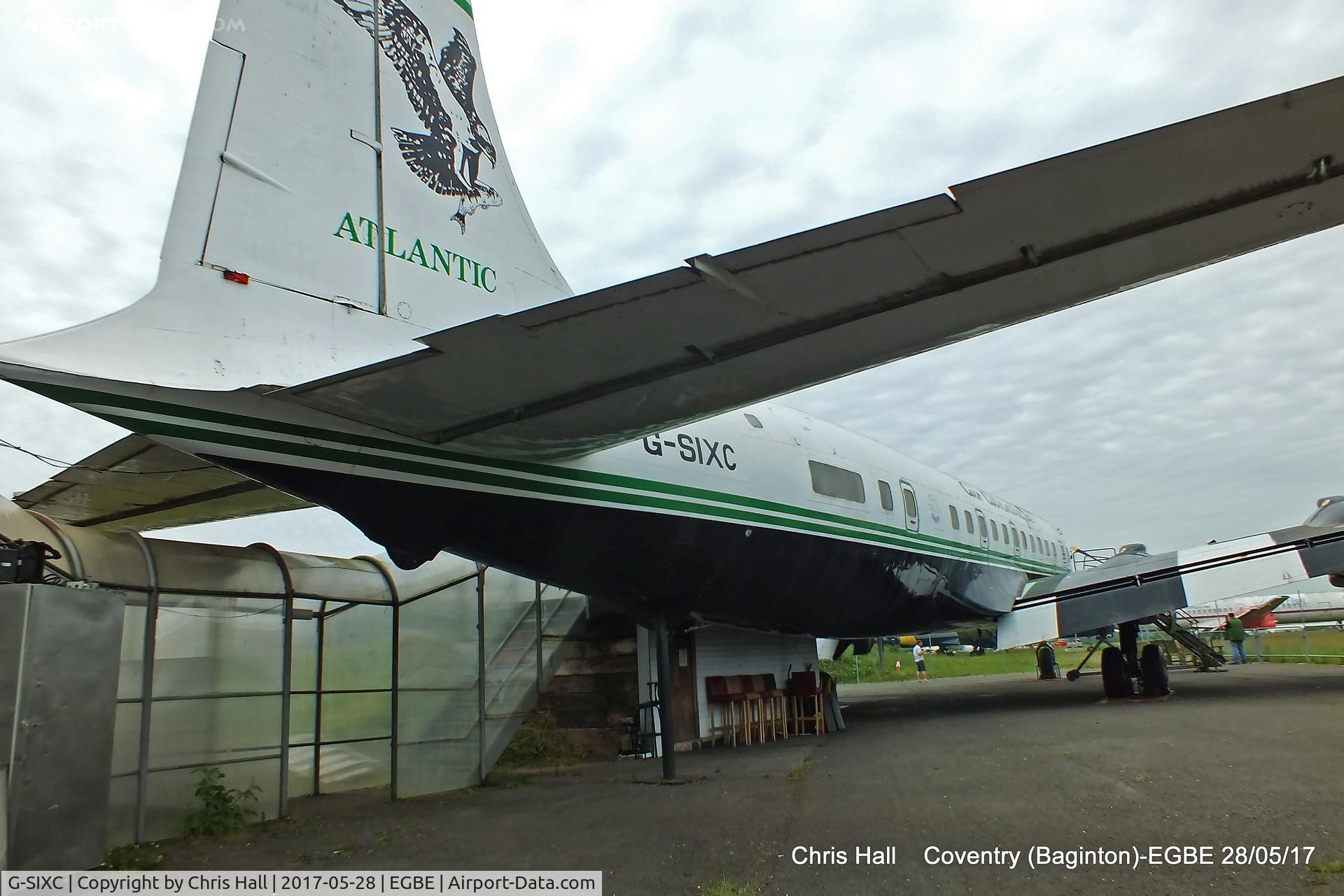 G-SIXC, 1958 Douglas DC-6B C/N 45550, at Coventry