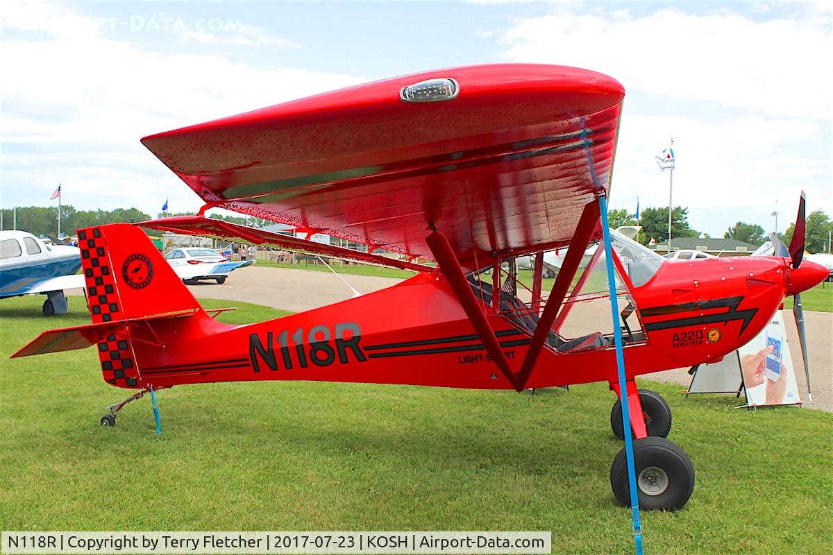 N118R, 2014 Aeropro CZ A220 C/N 42614, Displayed at 2017 EAA Airventure at Oshkosh