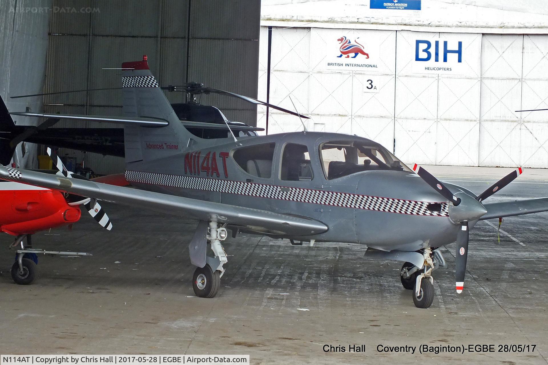 N114AT, 1994 Rockwell Commander 114B C/N 14619, at Coventry