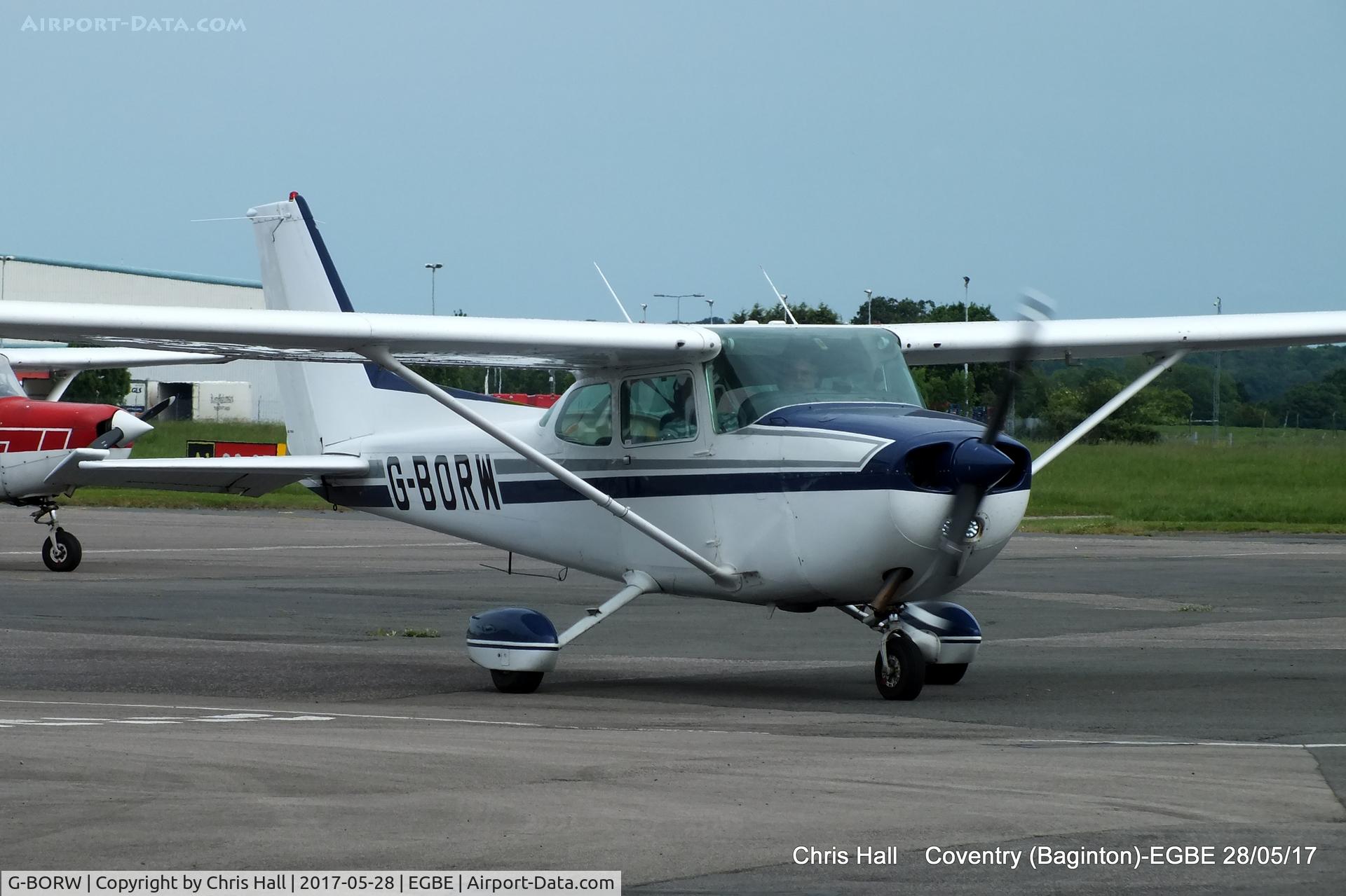 G-BORW, 1981 Cessna 172P C/N 172-74301, at Coventry