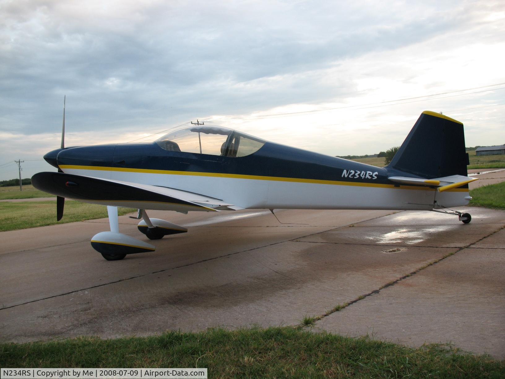 N234RS, 1996 Vans RV-6 C/N RGS-1, 180 horse Fixed pitch
