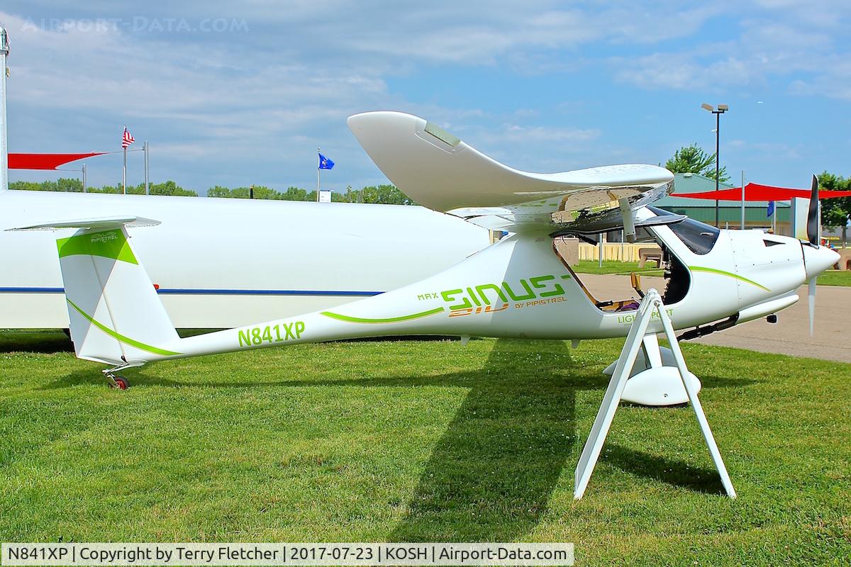 N841XP, 2015 Pipistrel Sinus 912 LSA C/N 757SFM912LSA, Displayed at 2017 EAA Airventure at Oshkosh