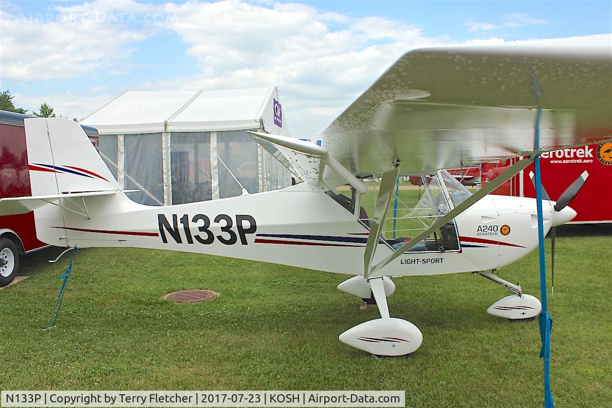 N133P, 2012 Aeropro CZ A240 C/N 367 12, Displayed at 2017 EAA Airventure at Oshkosh