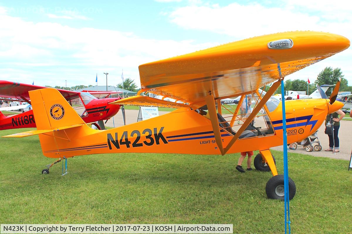 N423K, 2014 Aeropro CZ A220 C/N 43114, Displayed at 2017 EAA Airventure at Oshkosh