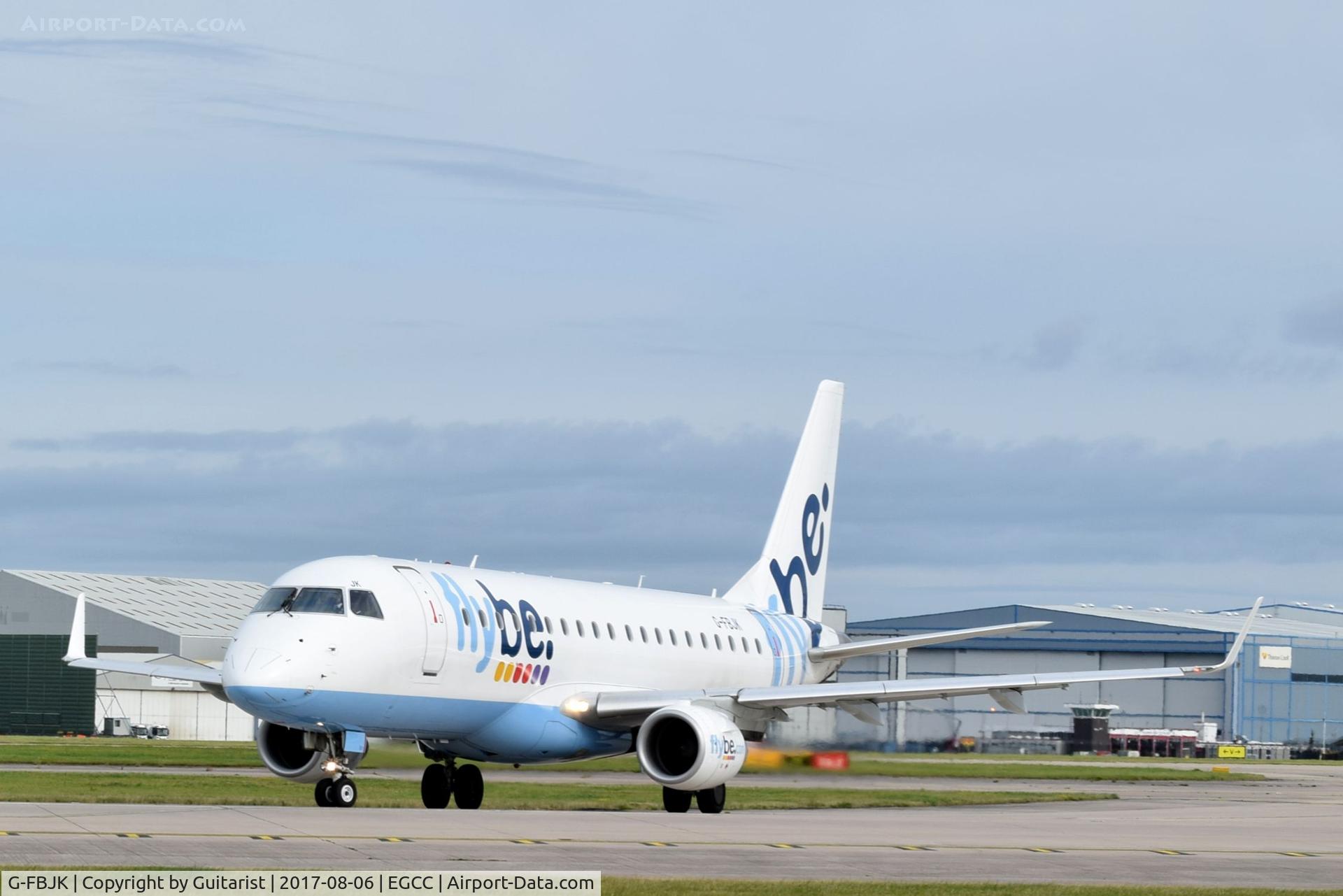 G-FBJK, 2012 Embraer 175STD (ERJ-170-200) C/N 17000359, At Manchester